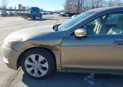 2010 Honda Accord 2.4 Ex-L из США, поврежденный, VIN 1HGCP2F87AA087636